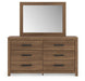 Broachmyn Dresser and Mirror - Couch Potato Furniture & Mattress (CA) - Multi Location
