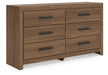 Broachmyn Dresser and Mirror - Couch Potato Furniture & Mattress (CA) - Multi Location