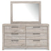 Broachmyn Dresser and Mirror - Couch Potato Furniture & Mattress (CA) - Multi Location