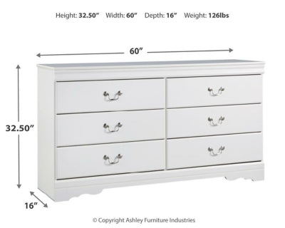Anarasia Dresser - Couch Potato Furniture & Mattress (CA) - Multi Location