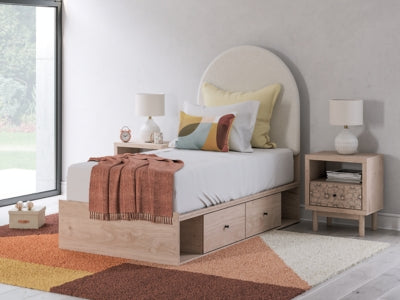 Arloster Upholstered Bed - Couch Potato Furniture & Mattress (CA) - Multi Location