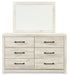 Cambeck Dresser and Mirror - Couch Potato Furniture & Mattress (CA) - Multi Location