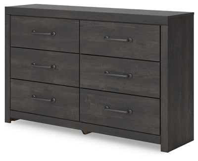 Hollivern Dresser and Mirror - Couch Potato Furniture & Mattress (CA) - Multi Location