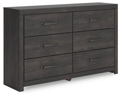 Hollivern Dresser and Mirror - Couch Potato Furniture & Mattress (CA) - Multi Location