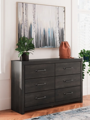 Hollivern Dresser and Mirror - Couch Potato Furniture & Mattress (CA) - Multi Location