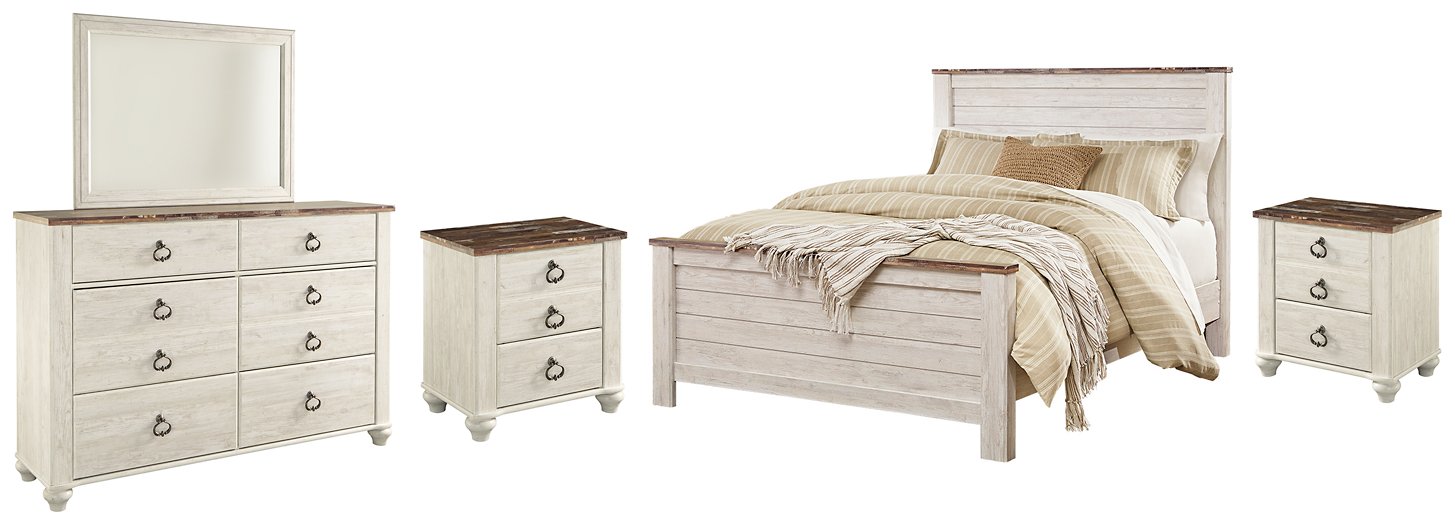 Willowton Bedroom Set - Couch Potato Furniture & Mattress (CA) - Multi Location