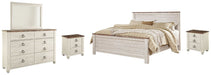 Willowton Bedroom Set - Couch Potato Furniture & Mattress (CA) - Multi Location