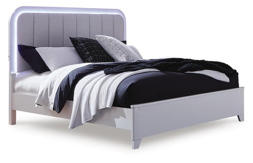 Jarlee Upholstered Bed - Couch Potato Furniture & Mattress (CA) - Multi Location