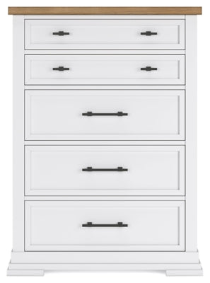 Ashbryn Chest of Drawers - Couch Potato Furniture & Mattress (CA) - Multi Location
