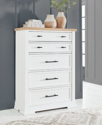Ashbryn Chest of Drawers - Couch Potato Furniture & Mattress (CA) - Multi Location