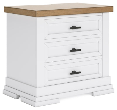 Ashbryn Nightstand - Couch Potato Furniture & Mattress (CA) - Multi Location