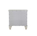 Sandy Beach 3-drawer Nightstand Cream White - Couch Potato Furniture & Mattress (CA) - Multi Location