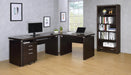 Skylar 5-shelf Bookcase with Storage Drawer Cappuccino - Couch Potato Furniture & Mattress (CA) - Multi Location