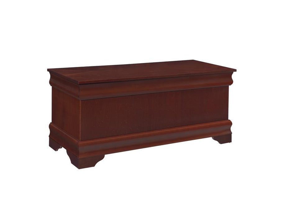 Pablo Rectangular Cedar Chest Warm Brown - Couch Potato Furniture & Mattress (CA) - Multi Location