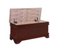 Pablo Rectangular Cedar Chest Warm Brown - Couch Potato Furniture & Mattress (CA) - Multi Location