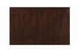Dalila Rectangular Dining Table Cappuccino - Couch Potato Furniture & Mattress (CA) - Multi Location