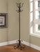 Kiefer Coat Rack with 12 Hooks Black - Couch Potato Furniture & Mattress (CA) - Multi Location