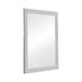 Jessica Rectangular Dresser Mirror White - Couch Potato Furniture & Mattress (CA) - Multi Location