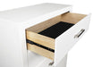Jessica 5-drawer Chest White - Couch Potato Furniture & Mattress (CA) - Multi Location