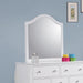 Dominique Dresser Mirror Cream White - Couch Potato Furniture & Mattress (CA) - Multi Location