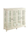 Sable 4-door Display Accent Cabinet White - Couch Potato Furniture & Mattress (CA) - Multi Location