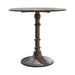 Oswego Round Bistro Dining Table Bronze - Couch Potato Furniture & Mattress (CA) - Multi Location