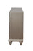 Bling Game 7-drawer Dresser Metallic Platinum - Couch Potato Furniture & Mattress (CA) - Multi Location
