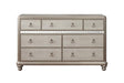 Bling Game 7-drawer Dresser Metallic Platinum - Couch Potato Furniture & Mattress (CA) - Multi Location