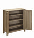 Marisa 4-shelf Shoe Cabinet Dark Taupe - Couch Potato Furniture & Mattress (CA) - Multi Location