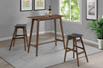 Finnick Rectangular Bar Table Walnut - Couch Potato Furniture & Mattress (CA) - Multi Location