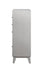 Leighton 5-drawer Chest Metallic Mercury - Couch Potato Furniture & Mattress (CA) - Multi Location