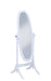 Foyet Oval Cheval Mirror White - Couch Potato Furniture & Mattress (CA) - Multi Location