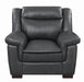 Arabella Pillow Top Upholstered Chair Grey - Couch Potato Furniture & Mattress (CA) - Multi Location