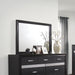 Miranda Rectangular Dresser Mirror Black - Couch Potato Furniture & Mattress (CA) - Multi Location