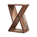 Lily Geometric Accent Table Natural - Couch Potato Furniture & Mattress (CA) - Multi Location