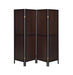 Deepika 4-panel Folding Screen Tobacco and Cappuccino - Couch Potato Furniture & Mattress (CA) - Multi Location