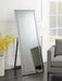 Giddish Cheval Floor Mirror Silver - Couch Potato Furniture & Mattress (CA) - Multi Location