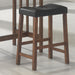 Oleander 3-piece Counter Height Dining Table Set Nut Brown - Couch Potato Furniture & Mattress (CA) - Multi Location