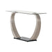 Pruitt Rectangular Sofa Table Satin - Couch Potato Furniture & Mattress (CA) - Multi Location