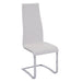Montclair High Back Dining Chairs Black and Chrome (Set of 4) - Couch Potato Furniture & Mattress (CA) - Multi Location