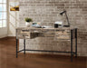Kemper 4-drawer Writing Desk Salvaged Cabin - Couch Potato Furniture & Mattress (CA) - Multi Location