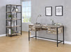Kemper 4-drawer Writing Desk Salvaged Cabin - Couch Potato Furniture & Mattress (CA) - Multi Location