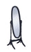 Foyet Oval Cheval Mirror Black - Couch Potato Furniture & Mattress (CA) - Multi Location