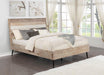 Marlow Eastern King Platform Bed Rough Sawn Multi - Couch Potato Furniture & Mattress (CA) - Multi Location