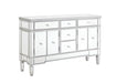 Duchess 5-drawer Accent Cabinet Silver - Couch Potato Furniture & Mattress (CA) - Multi Location