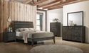 Serenity Eastern King Panel Bed Mod Grey - Couch Potato Furniture & Mattress (CA) - Multi Location