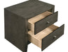 Serenity 2-drawer Nightstand Mod Grey - Couch Potato Furniture & Mattress (CA) - Multi Location