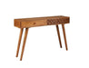Lotus 2-drawer Console Table Natural Brown - Couch Potato Furniture & Mattress (CA) - Multi Location