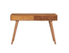 Lotus 2-drawer Console Table Natural Brown - Couch Potato Furniture & Mattress (CA) - Multi Location