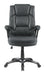 Nerris Adjustable Height Office Chair with Padded Arm Grey and Black - Couch Potato Furniture & Mattress (CA) - Multi Location